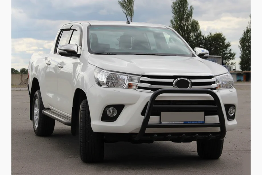 Toyota Hilux 2015– Predný ochranný rám WT010 Black (nerez) Image