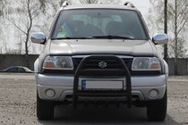 Suzuki Vitara 1998–2006 Ochranný rám QT007 Black (nerez) fotografia 3