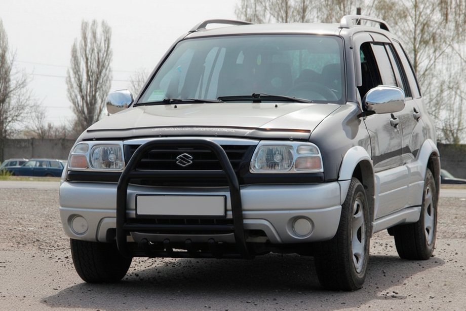 Suzuki Vitara 1998–2006 Ochranný rám QT007 Black (nerez) Image