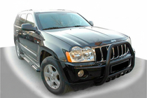 Jeep Grand Cherokee WK 2004–2010 Predný ochranný rám QT007 Black fotografia 1