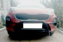 Kia Sportage 2015–2021 Predný rám WT002 Black (nerezová oceľ) fotografia 1