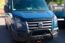 Volkswagen Crafter 2006–2016 Predný rám WT002 Black (nerezová oceľ) fotografia 1
