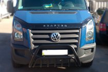 Volkswagen Crafter 2006–2016 Predný rám WT002 Black (nerezová oceľ) fotografia 2