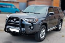 Toyota 4Runner 2009–2024 Predný ochranný rám F1-50 Black (2014-2024, nerez) fotografia 3