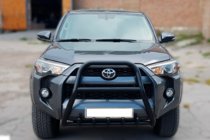 Toyota 4Runner 2009–2024 Predný ochranný rám F1-50 Black (2014-2024, nerez) fotografia 2