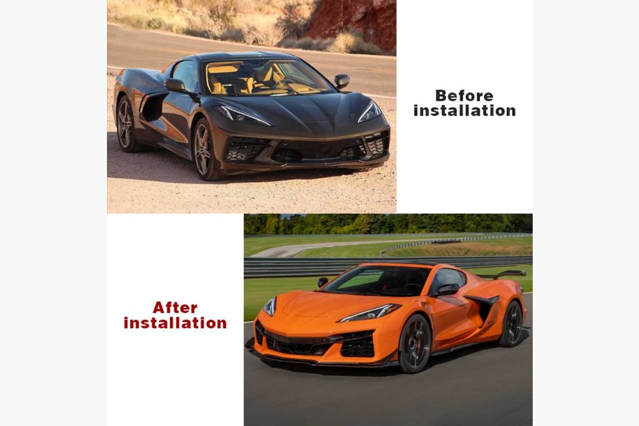 Chevrolet Corvette C8 2019– Z06 bodykit sada Image