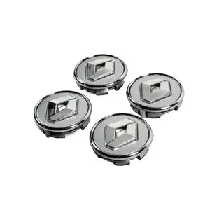 Stredové krytky diskov sivé s krúžkom 81568GR (57 mm na 49 mm, 4 ks) fotografia 2