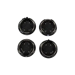 Stredové krytky diskov sivé s krúžkom 81568GR (57 mm na 49 mm, 4 ks) fotografia 3