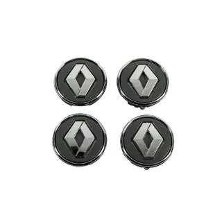 Stredové krytky diskov grafit s krúžkom 81568DRK (57 mm na 49 mm, 4 ks) fotografia 1