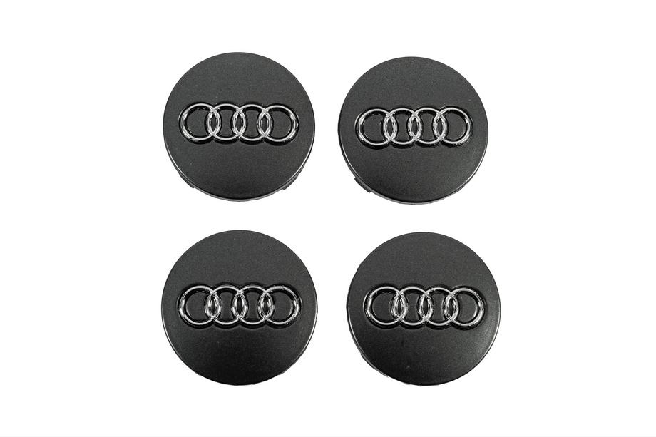Audi Stredové krytky do diskov 60/58 mm grafit ad5957g (4 ks) Image