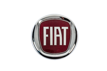 Fiat Emblém (červený, s uchytením) 120 mm fotografia 1