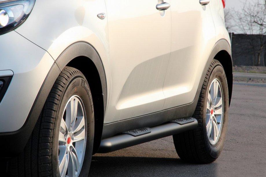 Kia Sportage 2010–2015 Bočné rúrky Black (2 ks, nerez) Image