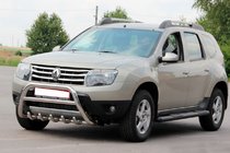 Renault Duster 2008–2017 Bočné rúrky s vložkami Black (2 ks, nerez) fotografia 6