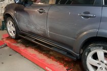 Mitsubishi Outlander 2001–2006 Bočné rúrky Black (2 ks, nerez) fotografia 3