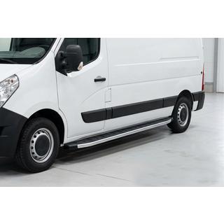 Bočné prahy Fullmond (2 ks, hliník) Opel Movano 2010–2021 fotografia 1