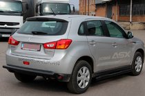 Mitsubishi ASX 2010–2023 Bočné rúrky BB002 Black (2 ks, nerez) fotografia 3