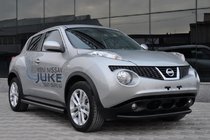 Nissan Juke 2010–2019 Bočné rúrky Ø60 Black (2 ks, nerez) fotografia 1