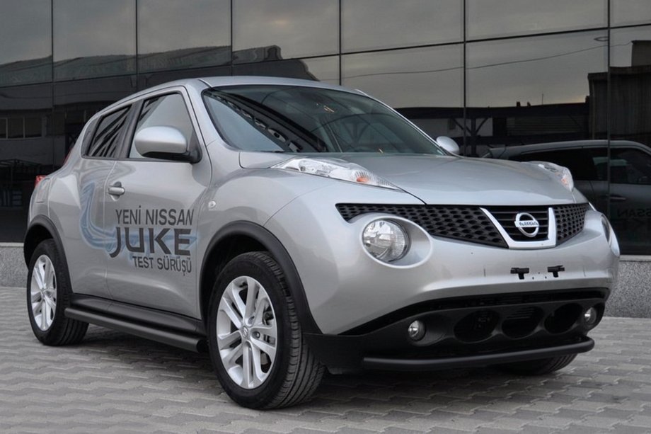 Nissan Juke 2010–2019 Bočné rúrky Ø60 Black (2 ks, nerez) Image