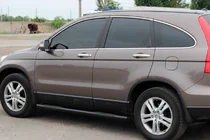 Honda CRV 2012–2016 Bočné rúrky BB002 Black (2 ks, nerez) fotografia 7
