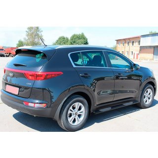 Bočné rúrky BB002 Black (2 ks, nerez) Kia Sportage 2015–2021 fotografia 3