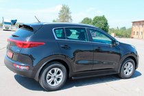 Kia Sportage 2015–2021 Bočné rúrky BB001 Black (2 ks, nerez) fotografia 3