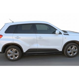 Bočné rúrky Black (2 ks, nerez) Suzuki Vitara 2015– fotografia 1