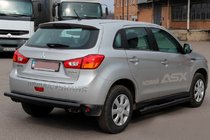 Mitsubishi Eclipse Cross 2017– Bočné rúrky BB002 Black (2 ks, nerez) fotografia 3