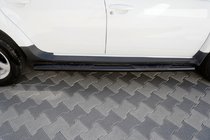 Renault Duster 2018–2024 Bočné rúrky BB002 Black (2 ks, nerez) fotografia 1