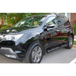 Bočné rúrky Black (2 ks, nerez) Acura MDX 2007–2013 fotografia 2