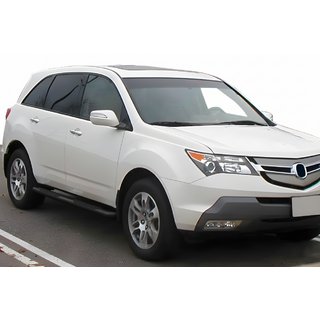 Bočné rúrky Black (2 ks, nerez) Acura MDX 2007–2013 fotografia 3