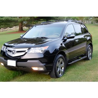 Bočné rúrky Black (2 ks, nerez) Acura MDX 2007–2013 fotografia 1