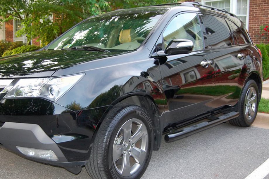 Acura MDX 2007–2013 Bočné rúrky Black (2 ks, nerez) Fotografia 2