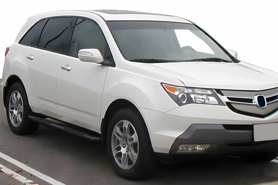 Acura MDX 2007–2013 Bočné rúrky Black (2 ks, nerez) Fotografia 3