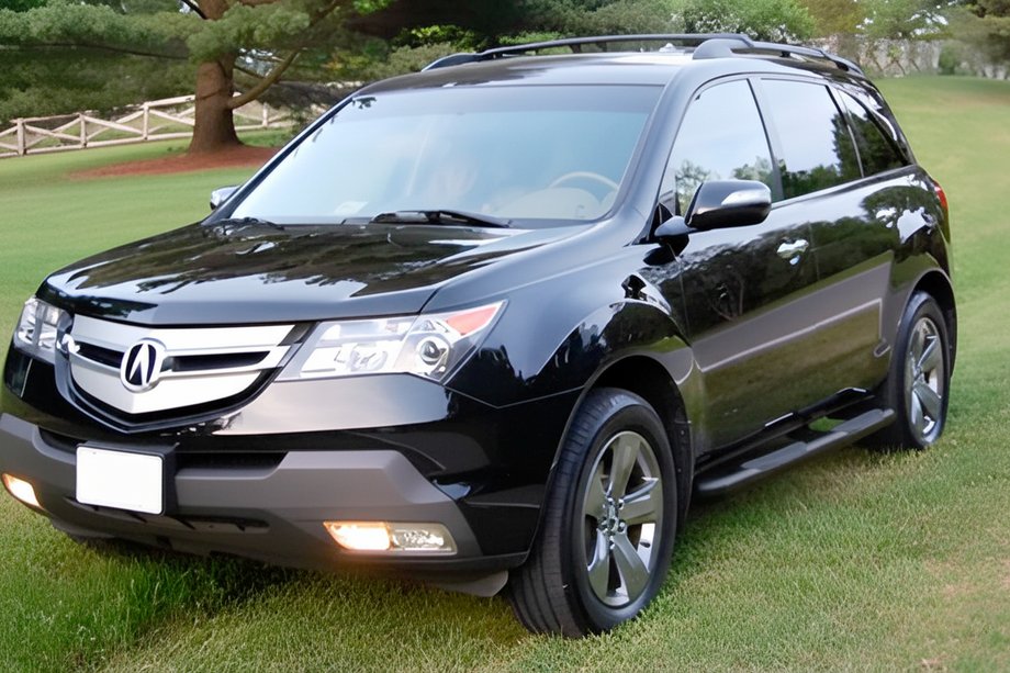 Acura MDX 2007–2013 Bočné rúrky Black (2 ks, nerez) Fotografia 1