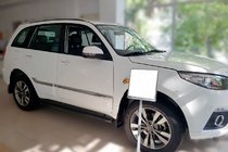 Chery Tiggo 3 2005– Bočné rúrky Black (2 ks, nerez) fotografia 3
