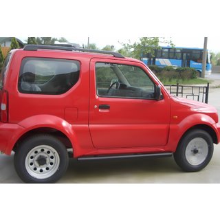 Bočné rúrky Black (2 ks, nerez) Suzuki Jimny 1998–2018 fotografia 1