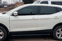 Nissan Qashqai 2014–2021 Bočné nášľapy Black (2017-2021, 2 ks, nerez) fotografia 3