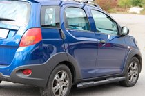 Chery Beat 2009–2015 Bočné rúrky Black (2 ks, nerez) fotografia 1