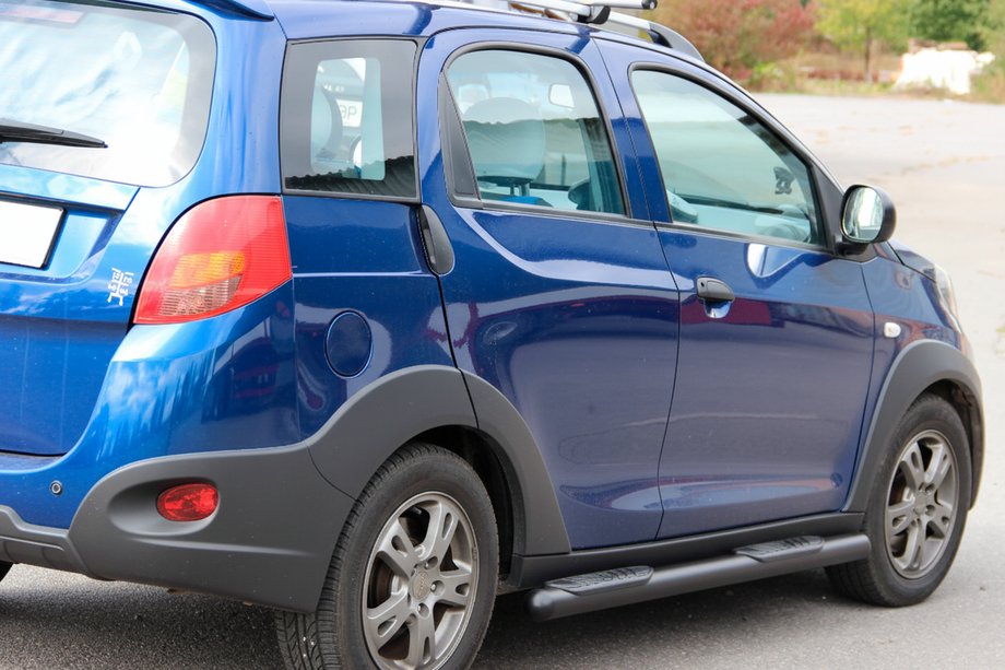 Chery Beat 2009–2015 Bočné rúrky Black (2 ks, nerez) Image