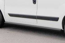 Fiat Fiorino/Qubo 2008–2024 Bočné rúrky Ø60 Black (2 ks, nerez) fotografia 2