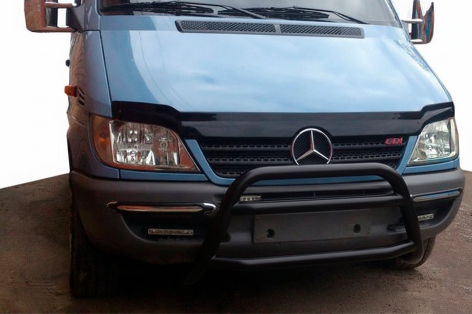Mercedes Sprinter W901/902/903/904/905 1995–2006 Predný ochranný rám WT022 Black (nerez) 1995–2000 Image