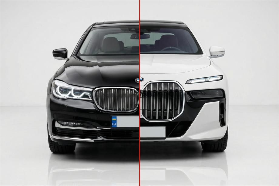 BMW 7. séria G11/G12 2015–2022 Facelift konverzný kit G12 na G70 M760 2025 Fotografia 1