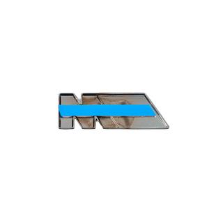 Nápis M 85 × 30 mm (nehrdzavejúca oceľ) fotografia 4