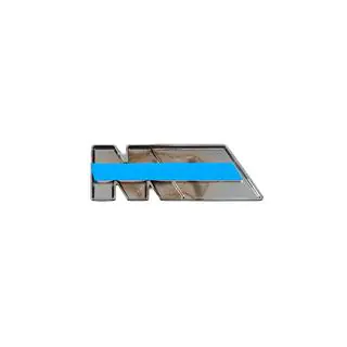 Nápis M 85 × 30 mm (nehrdzavejúca oceľ) fotografia 4