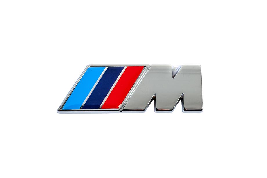 BMW Nápis M 85 × 30 mm (nehrdzavejúca oceľ) Image