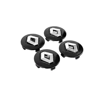 Stredové krytky diskov, čierne 5650v1 (56 mm / 50 mm, 4 ks) fotografia 3