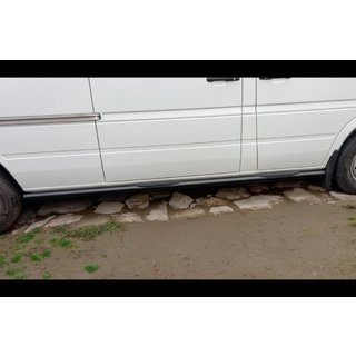 Bočné rúrky Black (2 ks, nerez) Mercedes Sprinter W901/902/903/904/905 1995–2006 fotografia 4