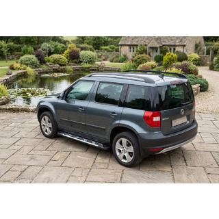 Bočné nášľapy Sunrise (2 ks, hliník) Skoda Yeti 2009–2017 fotografia 1