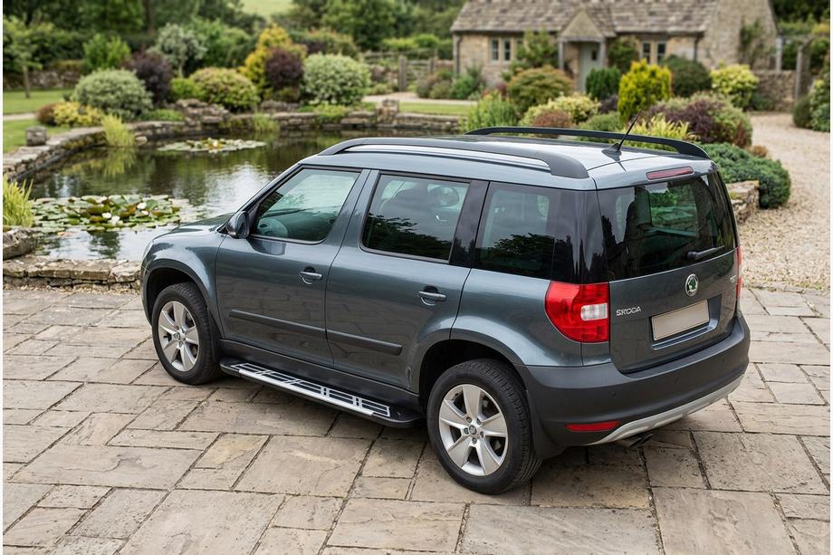 Skoda Yeti 2009–2017 Bočné nášľapy Sunrise (2 ks, hliník) Image