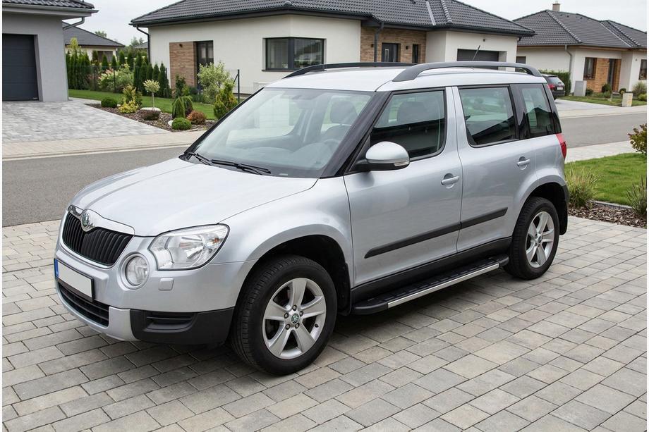 Skoda Yeti 2009–2017 Bočné nášľapy Duru (2 ks, hliník) Image